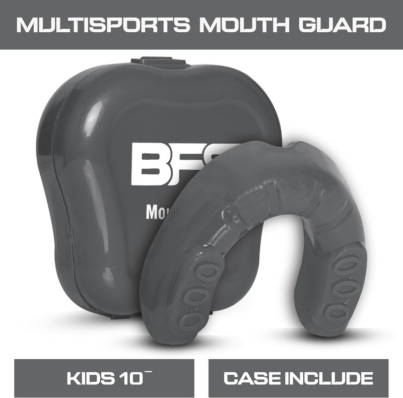 BFS IMPEX Sports Mouth Guard for Kids,Youth,Boys,Girls,Child Teen Mouthguard with Case (BPA Free) for Boxing, Martial Arts,MMA Karate,Lacrosse,Football,Soccer and All Contact Sports (Silver) - Image 4